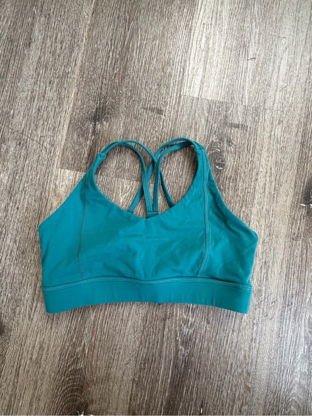 Teal Strappy Sports Bra - Women Intimates & Sleepwear
